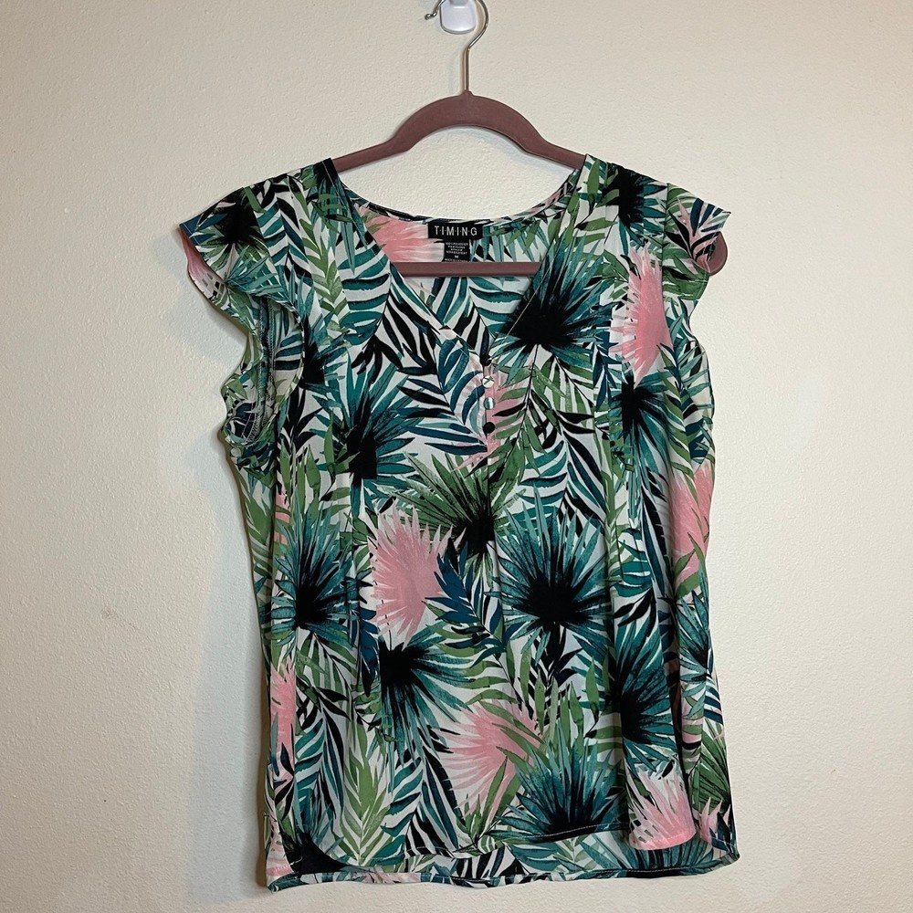 Timing top tropical leaf top size medium